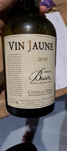 Jura Côtes-du-jura Badoz 2010