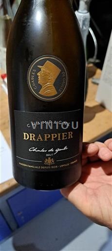 Champaña Champán Drappier Charles de Gaulle Sin añada