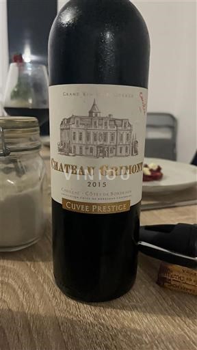 Burdeos Côtes-de-Bordeaux Château Grimont Prestige 2015