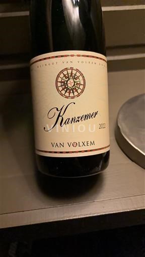 Moseldalen Mosel Van Volxem Kanzemer 2022