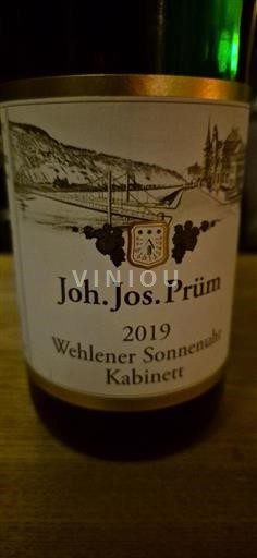 Moselle Joh. Jos. Prüm Wehlener Sonnenuhr 2019