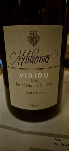 Moselle Melsheimer Reiler Mullay-Hofberg 2016