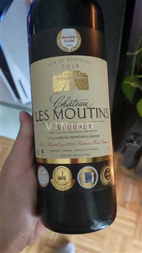 Bordéus Château Les Moutins 2018