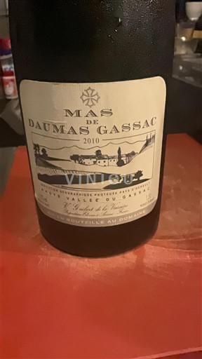 Langvedok Ni doloceno Mas de Daumas Gassac 2010