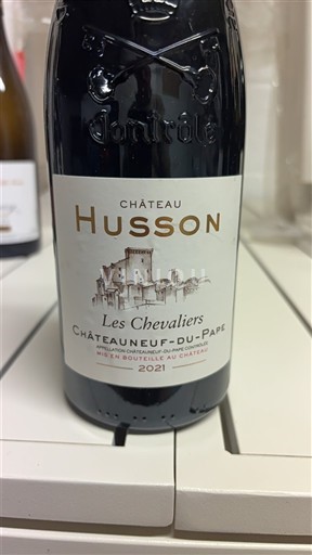 Rhône-dalen Châteauneuf-du-Pape Château Husson Les Chevaliers 2021
