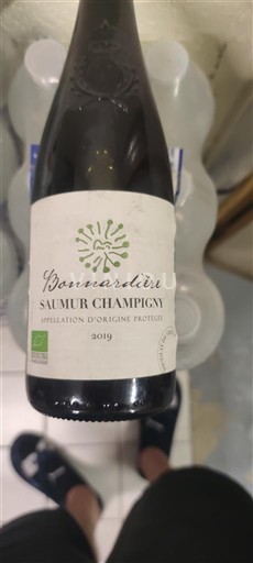 Vin Rouge sec Domaine Bonnardière 2019 France Vallée de la Loire Saumur-champigny AOC bio