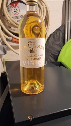 Bordeaux Sauternes Premier Grand Cru Château Rieussec 2013