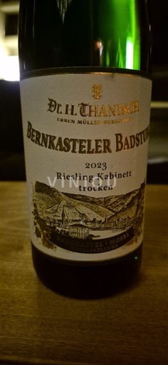 Moselle Dr. H. Thanisch Bernkasteler Badstube 2023