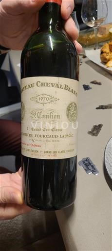 Bordeaux Saint-Émilion Grand Cru Château Cheval Blanc 1970