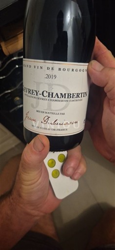Burgundy Gevrey-Chambertin Grand Cru Jean Dubuisson 2019
