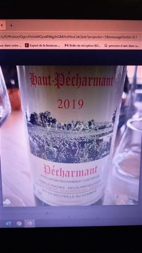 Sydväst Pécharmant Haut-Pécharmant 2019