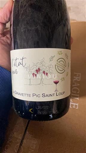 Languedoc Pic-saint-loup La Gravette L'état pur 2023