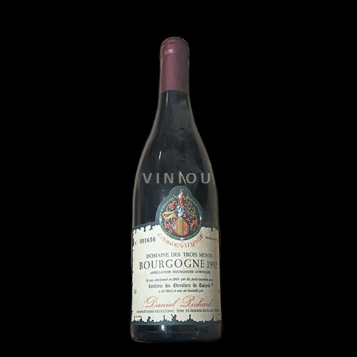 Burgundsko Domaine Des Trois Monts 1992