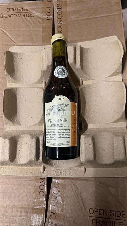 Vin Blanc liquoreux Vin de Paille Domaine Morel-Thibault 2002 France Jura Côtes-du-jura AOC vin_de_paille