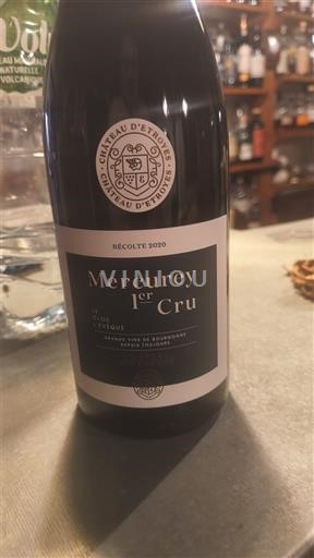 Burgundi Mercurey Premier Cru Château Etroyes Le Clos l'Evêque 2020