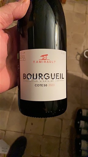 Thung lũng sông Loire Bourgueil Y. Amirault Cote 50 2023