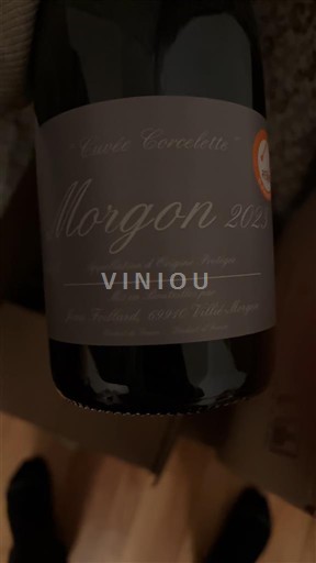 Beaujolais Morgon Corcelette 2021