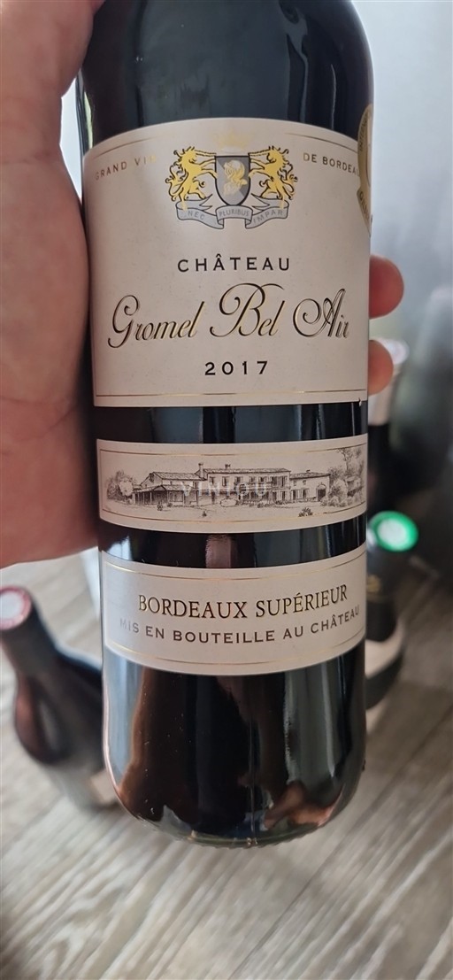 Bordeaux Bordeaux Supérieur Château Gromel Bel Air 2017