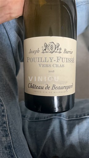 Burgundy Pouilly-Fuissé Château Beauregard Vers Cras 2018