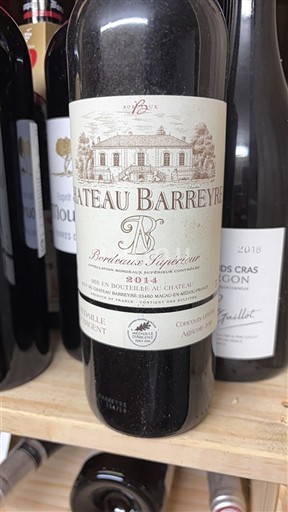 Bordeaux Bordeaux Supérieur Château Barreyre 2024