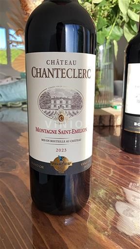 Bordeaux Montagne-saint-émilion Château Chanteclerc 2023