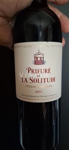 Bordeaux Pessac-Léognan Prieuré de la Solitude 2021