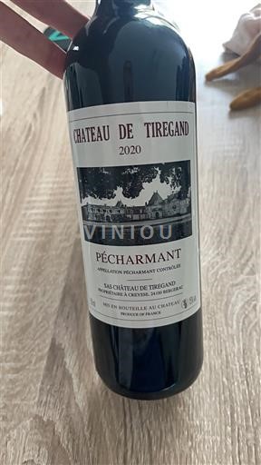 Sydväst Pécharmant Château Tiregand 2020