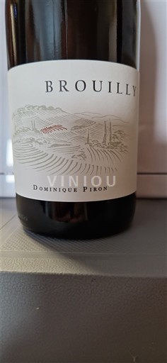 Vin Rouge sec Dominique Piron 2024 France Beaujolais Brouilly AOC