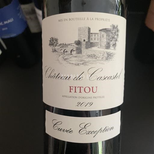 Languedoc Fitou Château de Cascatel Exception 2019