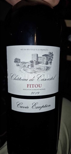 Languedoc Fitou Château de Cascatel Exception 2019