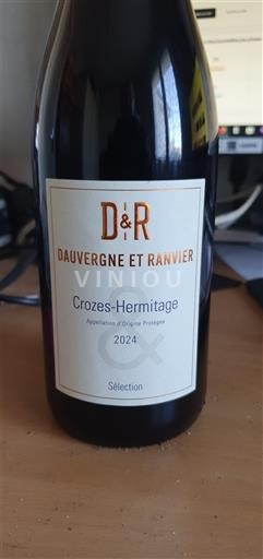 Vallée du Rhône Crozes-hermitage Dauvergne et Ranvier Sélection 2024