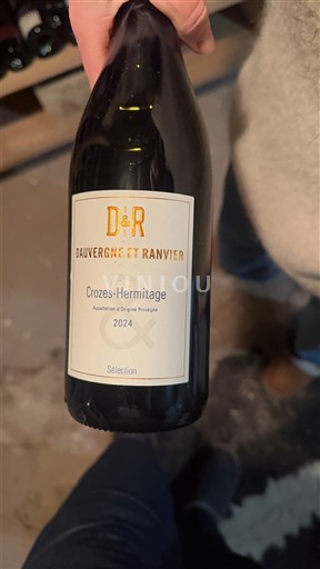 Rhônen laakso Crozes-Hermitage Dauvergne et Ranvier Sélection 2024
