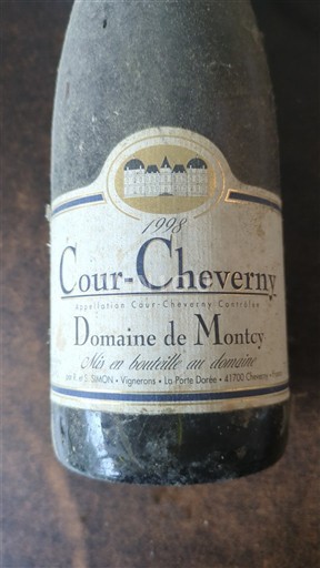 Loirevallei Cour-cheverny Domaine Montcy 1998
