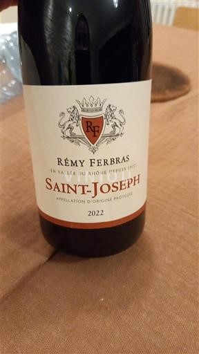 Rhône Valley Saint-Joseph Rémy Ferbras 2022