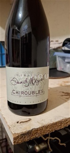 Beaujolais Chiroubles Domaine David Méziat 2023