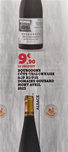 Bourgogne Ospecificerad Domaine Goubard Mont Avril 2023