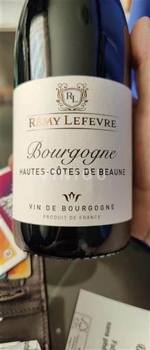 Bourgogne Hautes Côtes de beaune Grand Cru Rémy Lefevre 2023