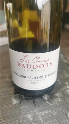 Burgundy Not Specified Les Champs Baudots 2023