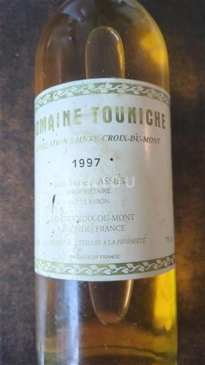 Bordeaux Sainte-Croix-Du-Mont Domaine Touniche 1997