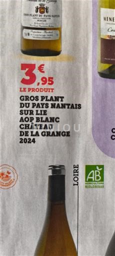 Loirevallei Gros-plant-du-pays-nantais Château La Grange 2024