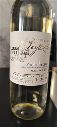 Lounais-Ranska Côtes-de-bergerac Château Peytirat 2018
