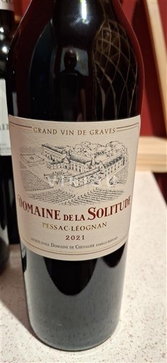 Bordeaux Pessac-Léognan Domaine La Solitude 2021