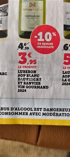 Vallée du Rhône Luberon Dauvergne et Ranvier Vin Gourmand 2024