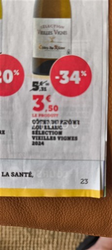 Valle del Rodano Côtes-du-Rhône Sélection Vieilles Vignes 2024