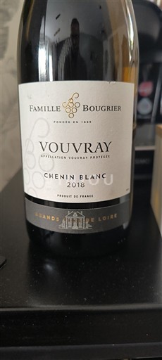 Loiretal Vouvray Famille Bougrier 2018