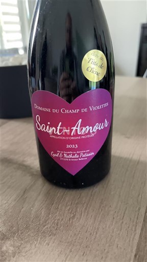 Beaujolais Saint-Amour Domaine Champ de Violettes 2023