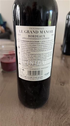 Bordeaux Le Grand Manoir 2020