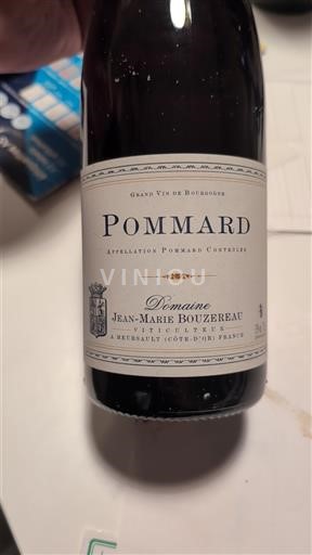 Бургундія Поммар Domaine Jean-Marie Bouzereau 2021