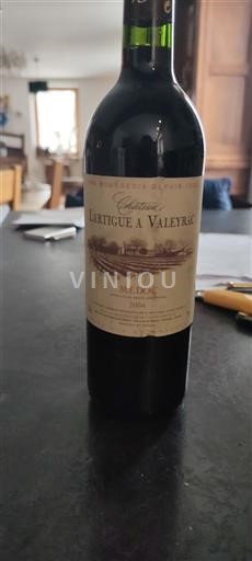 Bordeaux Médoc Château Lartigue à Valeyrac 2004