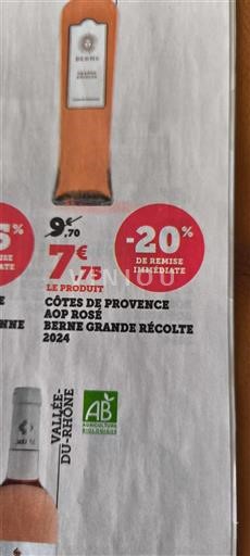 Provence Côtes-de-Provence Berne Grande Récolte 2024